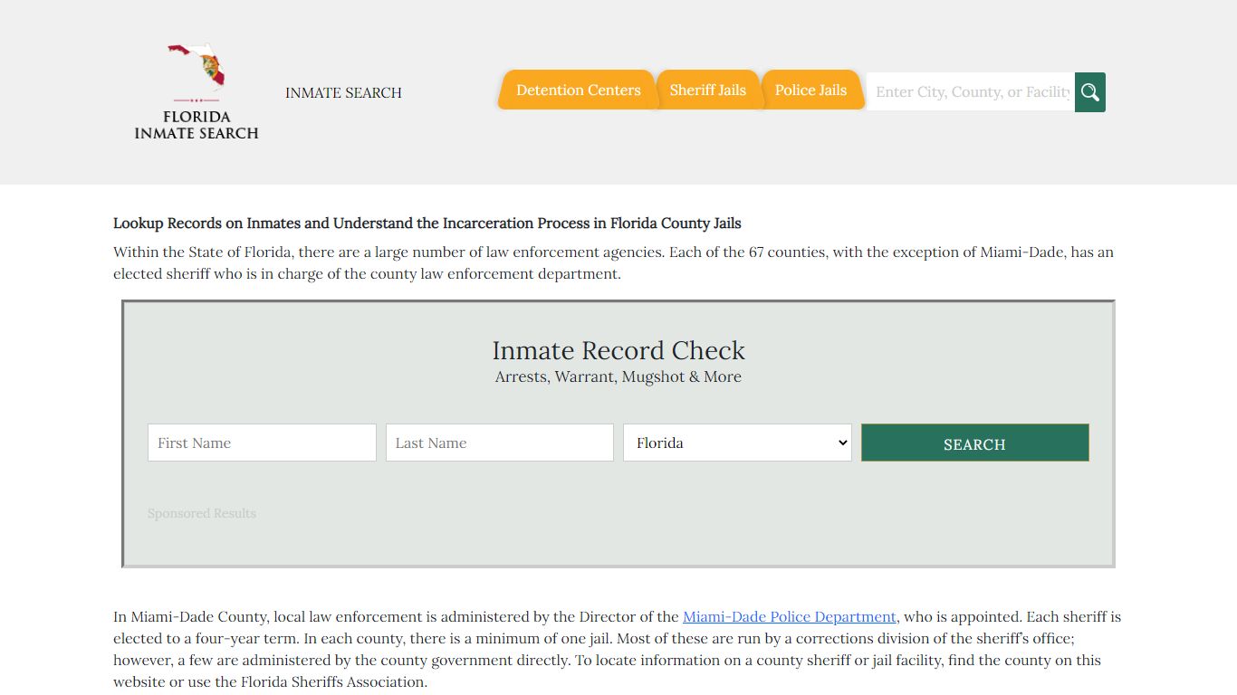 Dade City Arrests and Warrants | Florida Inmate Search